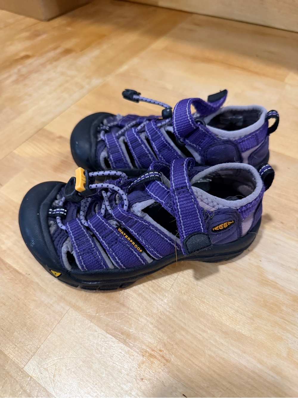Keen Purple and Black Kids Waterproof Sandals
